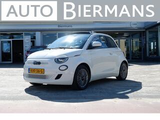 Fiat 500C 42 kWh ICON / INCL 12mnd BOVAG / Apple c