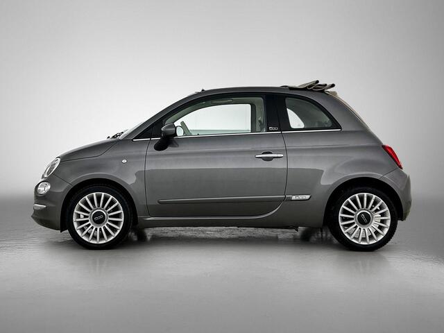 Fiat 500C 0.9 TwinAir Turbo Lounge | Airco | Leder | Parkeersensoren | Lichtmetalen velgen | Cabrio!