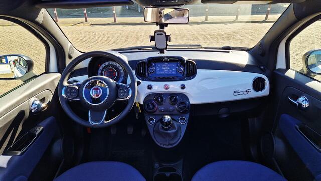 Fiat 500C 1.0 Hybrid Launch Edition CabrioTop Cruise Control Airco 15inch LM Velgen DAB