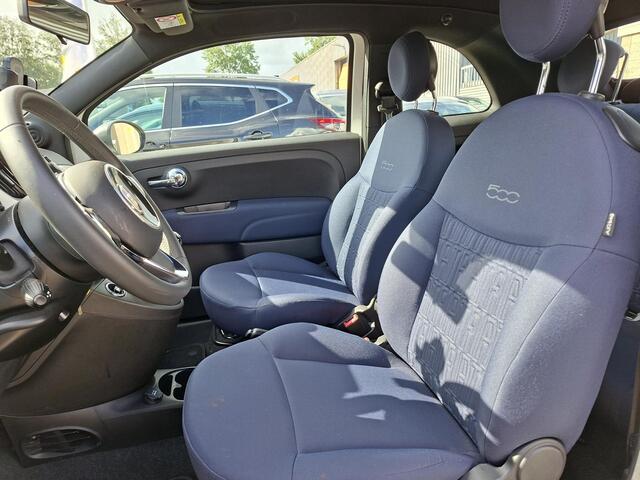 Fiat 500C 1.0 Hybrid Launch Edition CabrioTop Cruise Control Airco 15inch LM Velgen DAB
