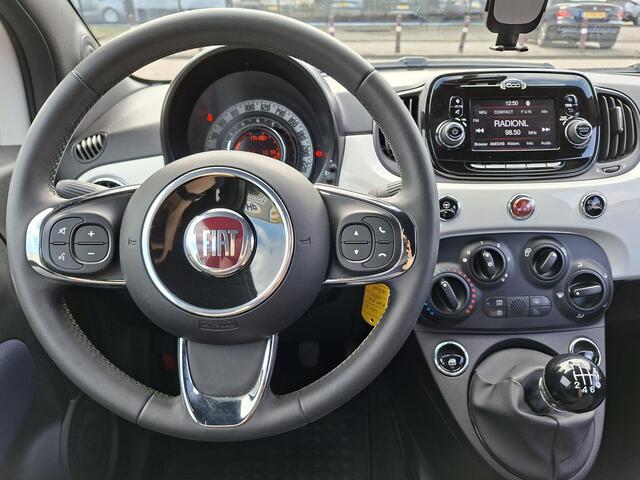 Fiat 500C 1.0 Hybrid Launch Edition CabrioTop Cruise Control Airco 15inch LM Velgen DAB