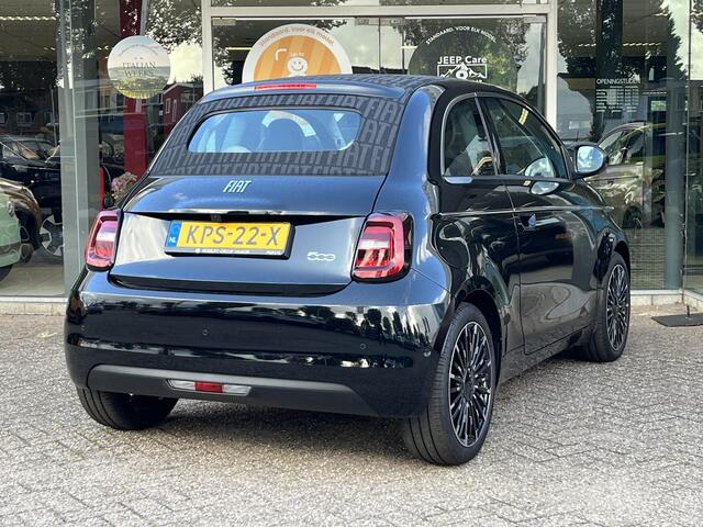 Fiat 500C La Prima 42 kWh | Cabrio | Apple-Android | Parkeercamera