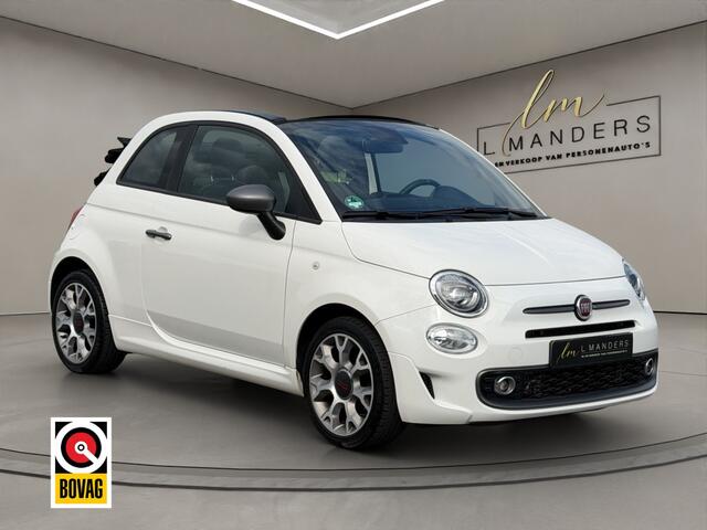 Fiat 500C 0.9 TwinAir Turbo Sport 2019 WIT | Cabrio | Airco | Naviga