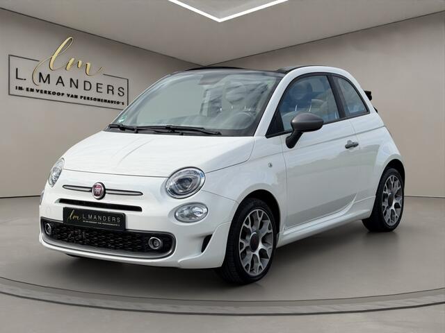Fiat 500C 0.9 TwinAir Turbo Sport 2019 WIT | Cabrio | Airco | Naviga