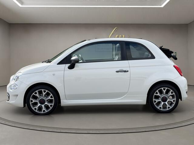 Fiat 500C 0.9 TwinAir Turbo Sport 2019 WIT | Cabrio | Airco | Naviga