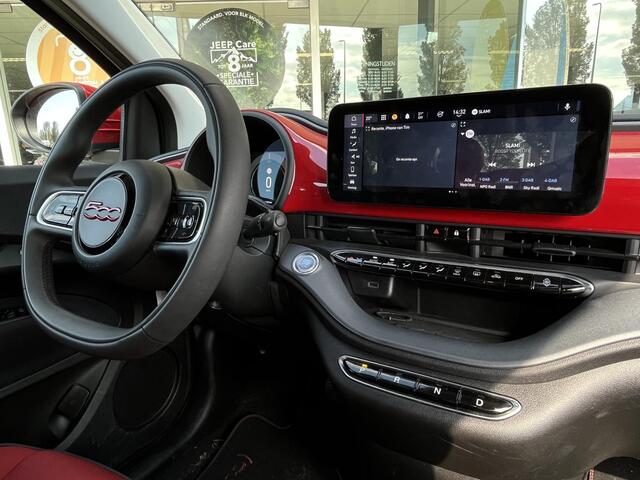 Fiat 500C RED Edition | Apple/Android | Verkeersbord detectie | Cruise control