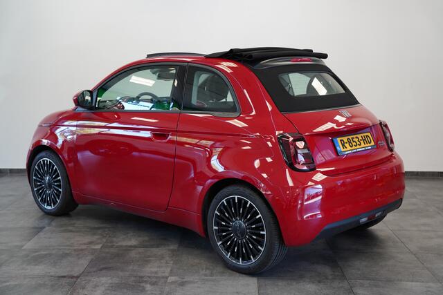 Fiat 500C Icon 42 kWh Cruise/Climate Cabrio ROSSO PASSIONE NAP! – foto 3