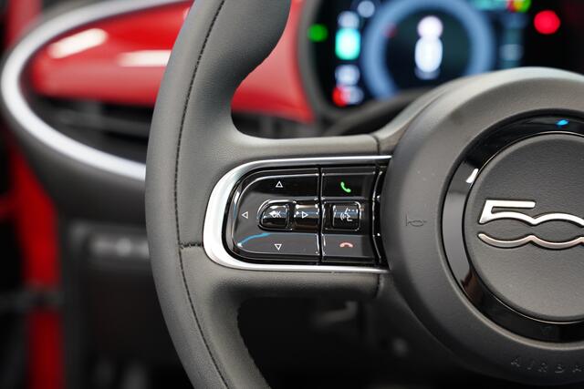 Fiat 500C Icon 42 kWh Cruise/Climate Cabrio ROSSO PASSIONE NAP! – foto 8