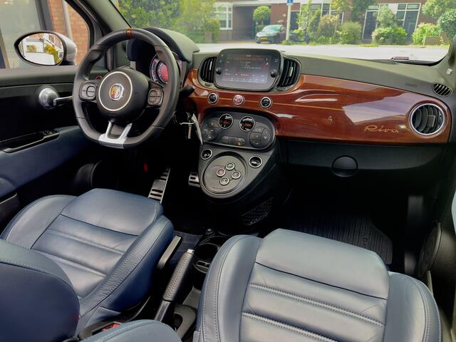 Fiat 500C ABARTH CABRIO 1.4 T-JET AUT5 695 RIVALE 180PK SPORTLEDER NAVI CAMERA LED LMV PDC