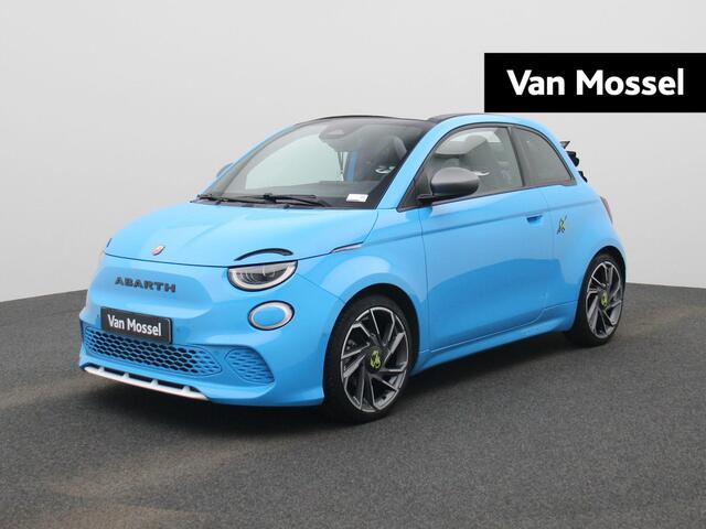 Fiat 500C ABARTH Abarth Scorpionissima 42 kWh | Navigatiesysteem | Parkeersensoren voor + achter | Camera | Stoelverwarming | Lichtmetalen velgen 18" |