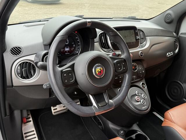 Fiat 500C ABARTH 1.4 T-Jet Turismo 70TH AUTOMAAT NAVI CARPLAY CLIMA CRUISE LEDER PDC