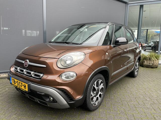 Fiat 500L 0.9 TwinAir Cross Àchteruitrijcamera - Airco - Cruise control - Parkeersensor achter - Navigatiesysteem full map - Bluetooth - Licht metalen velgen 16 inch - Mistlampen voor - Radio - Start/stop systeem - Stuu