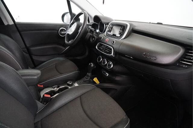 Fiat 500X 1.4 Turbo MultiAir Lounge | Leder/stof | Navigatie | Bi-xenon | Climate | Cruise |