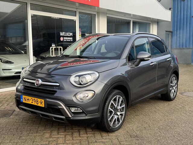 Fiat 500X 1.4 Turbo MultiAir Lounge Automaat, Navigatie, Parkeersensoren, Lichtmetalen velgen, Stoel- & Stuurwielverwarming, Climate control, Hoge instap, Cruise control, NL-auto