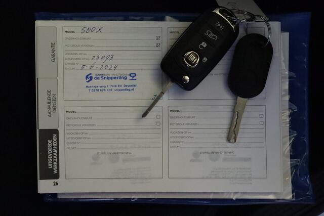 Fiat 500X 1.0 FireFly Turbo 120 Cult | BLUETOOTH | AIRCO | CRUISE | LANE-ASSIST | TREKHAAK |