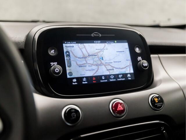 Fiat 500X 1.3 GSE Sport 150Pk Automaat (APPLE CARPLAY, GROOT NAVI, KEYLESS, STOELVERWARMING, CAMERA, LEDEREN SPORTSTOELEN, GETINT GLAS, LED KOPLAMPEN, ZWART HEMEL, NIEUWSTAAT)