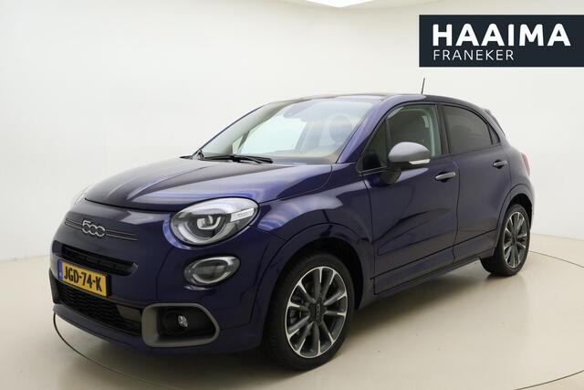 Fiat 500X 1.5 Hybrid Sport 130 PK Automaat | Navigatie | Camera | Keyless | Lichtmetalen velgen | Extra getint glas | DAB Radio | Cruise control | Hoge instap