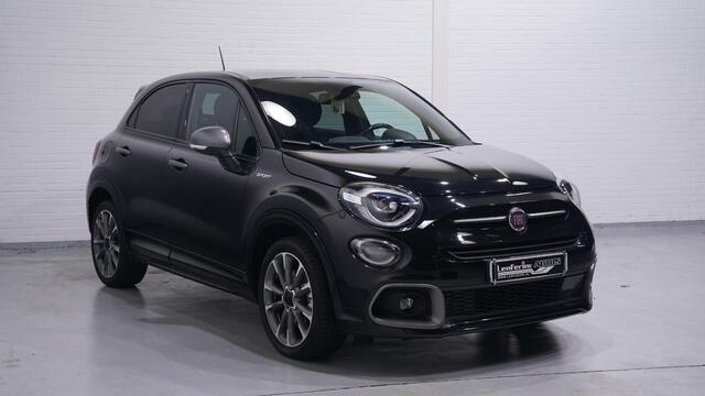 Fiat 500X 1.3 GSE Sport ACC PDC v+a NAP DAB Navigatie Apple-carplay keyless entry en start Pack-safety Pack-tech Sportpakket Camera Private-glas climate-controle schakelflippers 18"LMV lederen bekleding