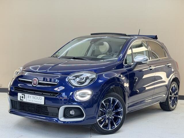 Fiat 500X 1.3 FireFly Turbo Yacht Club Capri, 150Pk, 2022, 2de eigenaar, Volledig leder, LED Koplampen, Stoel + stuurverwarming, Navigatie, Camera,