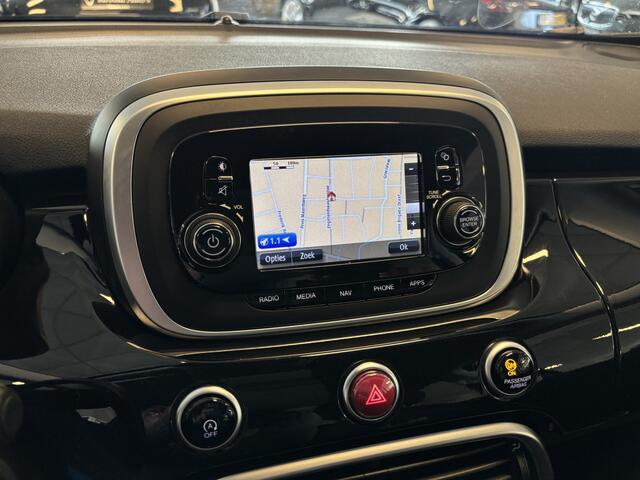 Fiat 500X 1.6 E-Torq / Navigatie / Climate- en Cruise control / Bluetooth / Dab+ / Licht- en Regensensor / CV / LMV met All season / PDC - erg netjes -