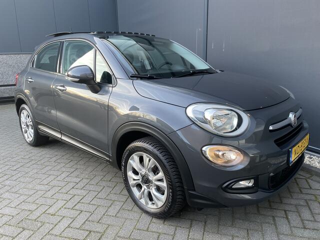 Fiat 500X 1.4 Turbo MultiAir PopStar Schuif/ kanteldak - Airco - Cruise control - Navigatie - Parkeersensor achter - All season banden - Stuur multifunctioneel - Bluetooth - Stuur leder - Mistlampen voor - Licht metalen velgen 1