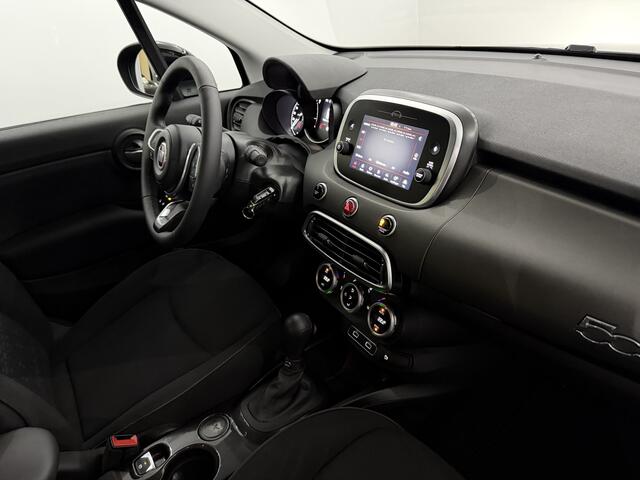 Fiat 500X 1.5 Hybrid Half leder, Camera, Apple carplay, Cruise control, Mistlamp, Lichtmetalen velgen