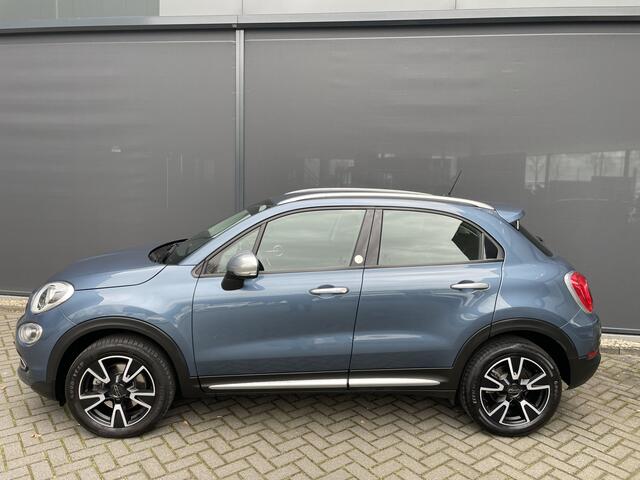Fiat 500X 1.4 Turbo MultiAir Mirror Achteruitrijcamera - Navigatie - Apple carplay - Airco - Cruise control - Parkeersensor achter - Radio - Dakrails - Bluetooth - Elektrische ramen - Licht metalen velgen 17 inch - Start/ stop systeem - Stuur leder - Stuur multifun