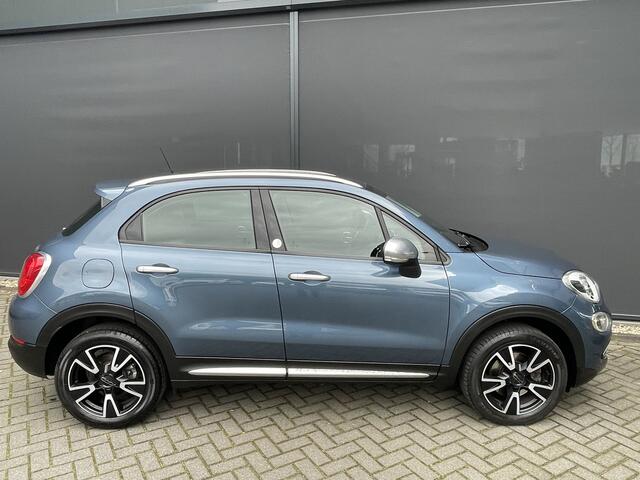 Fiat 500X 1.4 Turbo MultiAir Mirror Achteruitrijcamera - Navigatie - Apple carplay - Airco - Cruise control - Parkeersensor achter - Radio - Dakrails - Bluetooth - Elektrische ramen - Licht metalen velgen 17 inch - Start/ stop systeem - Stuur leder - Stuur multifun