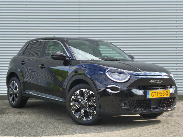 Fiat 600 La Prima 1.2 Turbo Hybrid 110pk | 180° CAMERA | ELEKTR. A.KLEP | ADAPTIVE CRUISE | CLIMA | APPLE CARPLAY / ANDROID AUTO