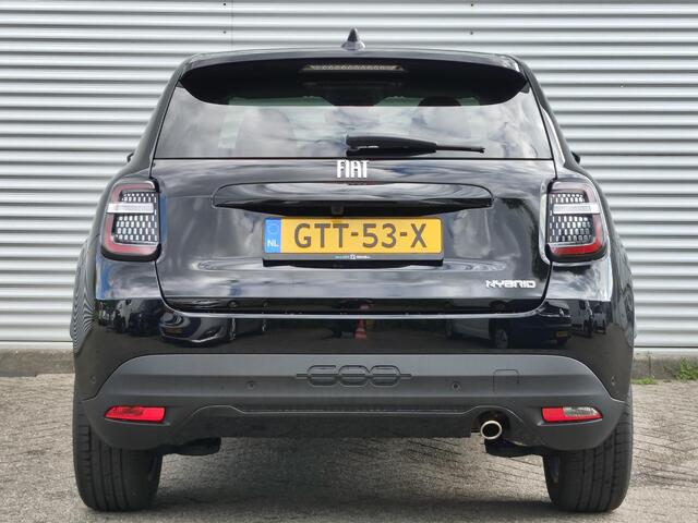 Fiat 600 La Prima 1.2 Turbo Hybrid 110pk | 180° CAMERA | ELEKTR. A.KLEP | ADAPTIVE CRUISE | CLIMA | APPLE CARPLAY / ANDROID AUTO