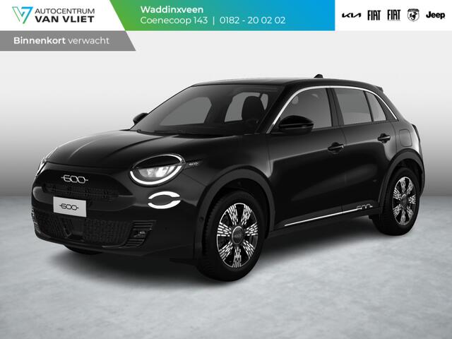 Fiat 600 1.2 Hybrid 110pk Black Edition | Uit voorraad leverbaar !