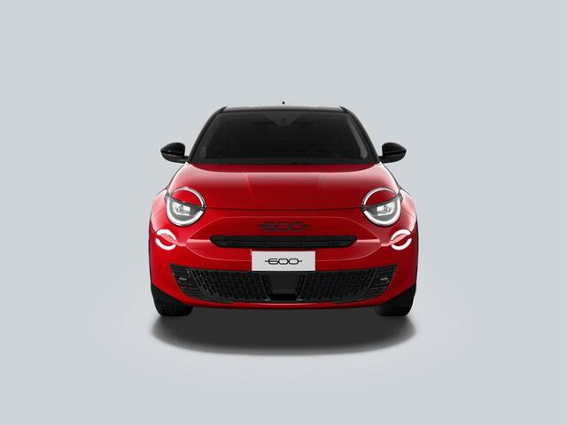 Fiat 600 1.2 145pk Hybrid Sport | Clima | Cruise | Navi | 18" | Winter Pack | Apple Carplay | BSM