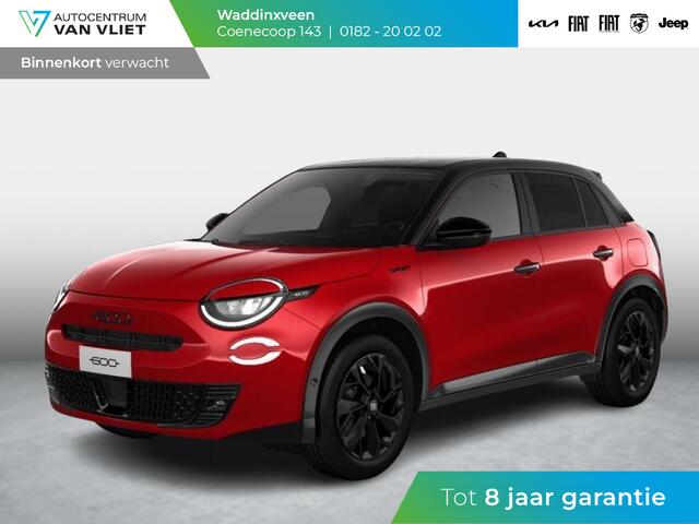Fiat 600 600e Sport 54 kWh | Clima | Adapt. Cruise | Navi | Winter Pack | Camera | 18" | Apple Carplay