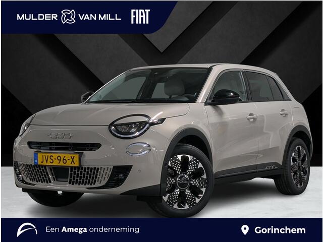 Fiat 600 600e La Prima EV 54kWh 156pk | CAMERA | STOELVERW. | NAVI | APPLE CARPLAY / ANDROID AUTO | KEYLESS ENTRY + START |