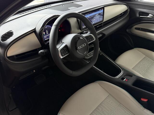 Fiat 600 1.2 Hybrid La Prima o Full Options o Leder o Massage o Camera o CarPlay o ACC o Elek. Klep o 18" ? Top Auto Fiat Wijchen , 30 Jaar ervaring in Fiat , Wij leveren de : Icon / La Prima / Pop / Sport . Urban / Benzine / Hybrid . Met Fabrieksgarantie ?