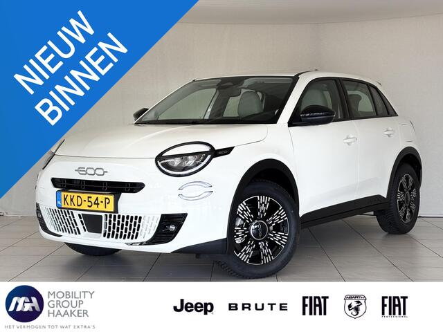 Fiat 600 1.2 Hybrid Icon 145 PK | Apple-Android | Cruise Control | Parkeersensoren