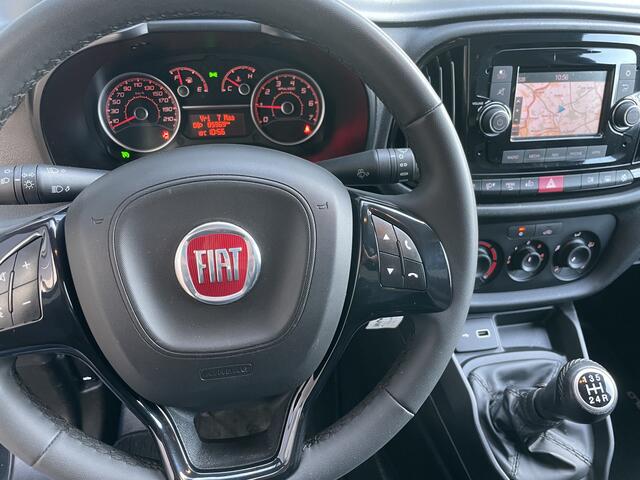 Fiat DOBLO Cargo 1.3 MJ L1H1 SX Cruise control - Zijschuifdeur rechts - tussenschot volledig - Lederen stuurwiel - Parkeersensoren achter - navigatie - radio - Airco