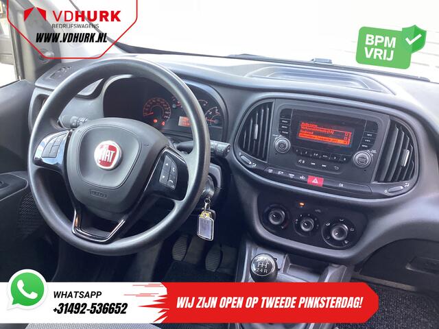 Fiat DOBLO Cargo 1.3 MJ BPM VRIJ! 7x Voorraad NL Auto/ Airco/ Bluetooth/ Betimmering