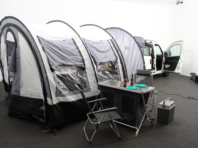 Fiat DOBLO Cargo 1.4 Fire L2H1 Maxi SX Mini Camper Zeer compleet met grote tent incl alle benodigdheden! 68350 km
