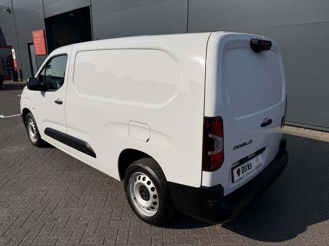 Fiat DOBLO 100pk L2 1000kg (Laadruimte betimmering - Camera - Airco - Navigatie - Parkeersensoren V+A - Digitale spiegel - Moduwork - Apple Carplay)