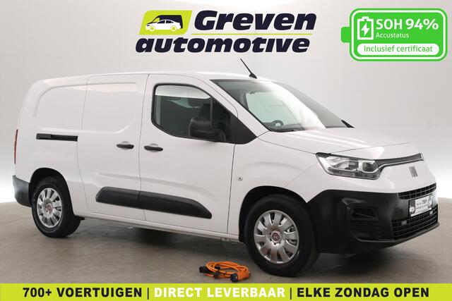 Fiat DOBLO Elektrisch 50 kWh L2 | Snelladen | SOH 94% | Airco | Cruise | Parkeersens.