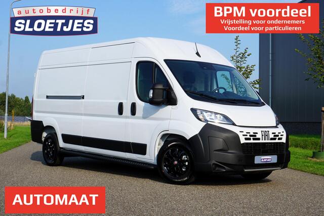 Fiat DUCATO 2.2 MultiJet 180 S&S L3H2 3.5t Heavy Automaat |180 pk |Betimmering |Nieuw |Camera |Cruise |Airco |Verzwaard |Bluetooth media en telefonie |DAB radio |Parkeersensoren |3500 KG verzwaard