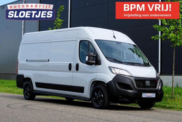 Fiat DUCATO 35 2.2 MultiJet L3H2 180 pk |Nieuwstaat |Grijs |3500 KG |Digitaal dashboard |Groot scherm |Navi |Cruise |Climate |Achteruitrijcamera |Parkeersensoren