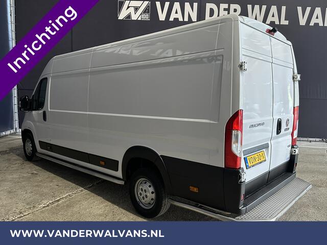 Fiat DUCATO 3.0 NP 136pk L4H2 Post NL inrichting Euro6 Airco | Camera | Navigatie sidebars, 270 graden achterdeuren, schappen, doorloopdeur