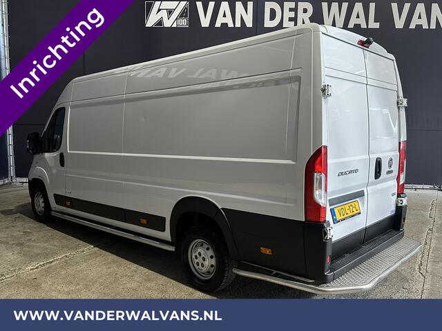 Fiat DUCATO 3.0 NP 136pk L4H2 Post NL inrichting Euro6 Airco | Camera sidebars, 270 graden achterdeuren, schappen, doorloopdeur
