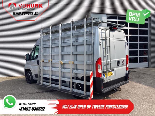 Fiat DUCATO 2.3 MJ 120 pk L2H2 BPM VRIJ! Glasresteel/ Glastransporter/ Glaswagen/ Navi/ Climate/ Camera/ 2.5t Trekverm/ Imperiaal