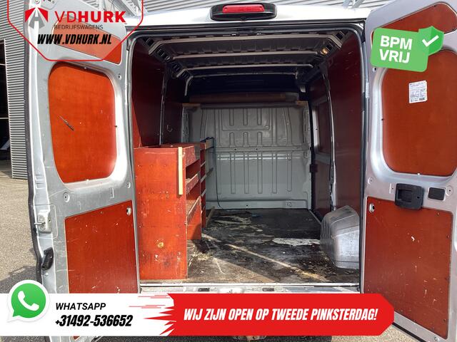 Fiat DUCATO 2.3 MJ 120 pk L2H2 BPM VRIJ! Glasresteel/ Glastransporter/ Glaswagen/ Navi/ Climate/ Camera/ 2.5t Trekverm/ Imperiaal