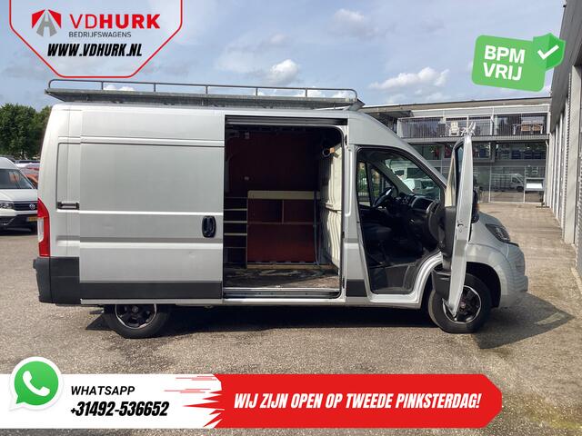 Fiat DUCATO 2.3 MJ 120 pk L2H2 BPM VRIJ! Glasresteel/ Glastransporter/ Glaswagen/ Navi/ Climate/ Camera/ 2.5t Trekverm/ Imperiaal