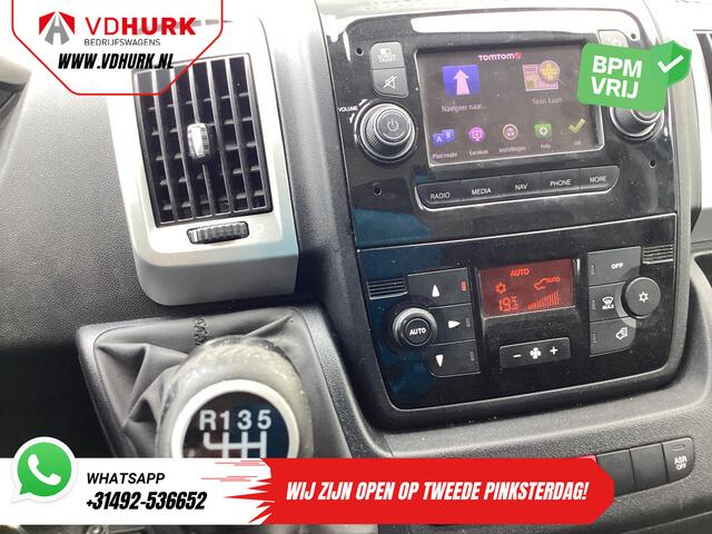 Fiat DUCATO 2.3 MJ 120 pk L2H2 BPM VRIJ! Glasresteel/ Glastransporter/ Glaswagen/ Navi/ Climate/ Camera/ 2.5t Trekverm/ Imperiaal