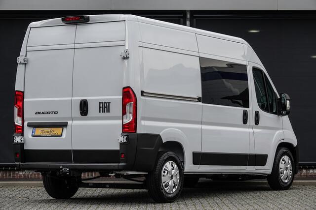 Fiat DUCATO L2H2 2.2 MultiJet 140Pk Aut. | 35 | Dubbele cabine | 6-Persoons | Achteruitrijcamera | Webasto standkachel | Trekhaak